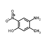 CAS#: 854908-04-6， 4-Amino-5-methyl-2-nitrophenol