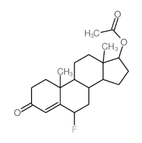 CAS#: 855-55-0， 17b-(Acetyloxy)-6a-Fluoroandrost-4-En-3-One