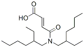 CAS 登录号：85508-27-6， 4-[二(2-乙基己基)氨基]-4-氧代-2-丁烯酸