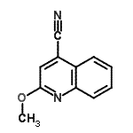 CAS#: 855165-19-4， 2-Methoxy-4-quinolinecarbonitrile