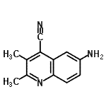 CAS#: 855165-27-4， 6-Amino-2,3-dimethyl-4-quinolinecarbonitrile