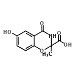 CAS#: 855468-38-1， 6-Hydroxy-2-methyl-4-oxo-3,4-dihydro-2H-1,3-benzoxazine-2-carboxylic acid