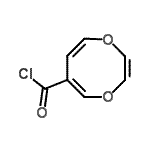 CAS#: 85553-93-1， 1,4-Dioxocine-6-carbonyl chloride