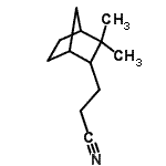 CAS#: 85567-33-5， 3-(3,3-Dimethylbicyclo[2.2.1]hept-2-yl)propanenitrile