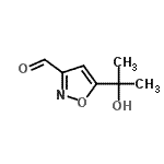 CAS 登录号：855747-31-8， 5-(2-羟基-2-丙基)-1,2-恶唑-3-甲醛