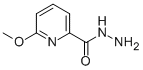 structure of CAS# 855784-42-8, 6-Methoxy-Pyridine-2-Carboxylic Acid Hydrazide;2-Pyridinecarboxylic Acid, 6-Methoxy-, Hydrazide;6-METHOXY-PYRIDINE-2-CARBOXYLIC ACID HYDRAZIDE;6-Methoxypicolinohydrazide