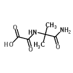 CAS#: 855842-90-9， [(1-Amino-2-methyl-1-oxo-2-propanyl)amino](oxo)acetic acid