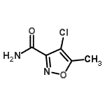 CAS#: 85608-59-9， 4-Chloro-5-methyl-1,2-oxazole-3-carboxamide
