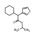 CAS#: 85614-48-8， Isopropyl cyclohexyl(3-thienyl)acetate
