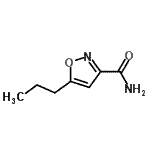 CAS 登录号：856332-17-7， 5-丙基-1,2-恶唑-3-甲酰胺