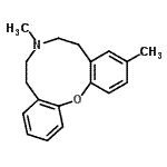 CAS#: 85650-58-4， 3,7-Dimethyl-6,7,8,9-tetrahydro-5H-dibenzo[b,i][1,6]oxazecine
