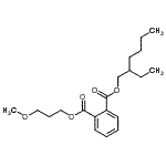 CAS#: 85661-32-1， 2-Ethylhexyl 3-methoxypropyl phthalate
