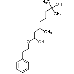 CAS 登录号：85665-81-2， 3,7-二甲基-1-(2-苯基乙氧基)-1,7-辛烷二醇