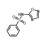 CAS#: 856777-81-6， N-(1,2,4-Oxadiazol-5-yl)benzenesulfonamide