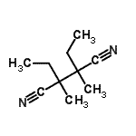 CAS#: 85688-81-9， 2,3-Diethyl-2,3-dimethylsuccinonitrile