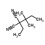 CAS#: 85688-95-5， Ethyl(2-methyl-2-butanyl)malononitrile