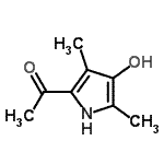 CAS#: 85708-06-1， 1-(4-Hydroxy-3,5-dimethyl-1H-pyrrol-2-yl)ethanone