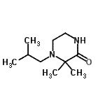 CAS#: 85712-24-9， 4-Isobutyl-3,3-dimethyl-2-piperazinone