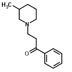 CAS#: 85713-99-1， 3-(3-Methyl-1-piperidinyl)-1-phenyl-1-propanone