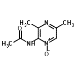 CAS#: 857179-49-8， N-(3,5-Dimethyl-1-oxido-2-pyrazinyl)acetamide