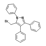 CAS#: 85720-74-7， 5-(Bromomethyl)-1,3,4-triphenyl-1H-pyrazole