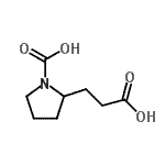 CAS 登录号：857204-64-9， 2-(2-羧基乙基)-1-吡咯烷羧酸