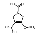 CAS#: 857207-62-6， 4-Methoxy-2,5-dihydro-1H-pyrrole-1,3-dicarboxylic acid