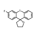 CAS#: 85721-10-4， 3'-Fluoro-4,5-dihydro-3H-spiro[furan-2,9'-thioxanthene]