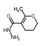 CAS#: 857224-44-3， 6-Methyl-3,4-dihydro-2H-pyran-5-carbohydrazide