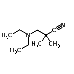 CAS#: 857229-25-5， 3-(diethylamino)-2,2-dimethyl-propanenitrile