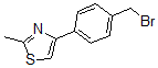 CAS#: 857283-95-5， 4-[4-(Bromomethyl)Phenyl]-2-Methyl-Thiazole