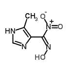 CAS#: 857352-43-3， (E)-N-Hydroxy-1-(4-methyl-1H-imidazol-5-yl)-1-nitromethanimine