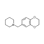 CAS#: 857373-50-3， 1-(2,3-Dihydro-1,4-benzodioxin-6-ylmethyl)piperidine