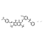 CAS#: 85750-17-0， Disodium 4-amino-5-hydroxy-6-{[2-methyl-5-(phenylsulfamoyl)phenyl]diazenyl}-3-[(4-nitrophenyl)diazenyl]-2,7-naphthalenedisulfonate