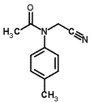 CAS#: 857616-87-6， N-(Cyanomethyl)-N-(4-methylphenyl)acetamide
