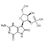 CAS#: 85766-69-4， 8-Oxo-7,8-dihydroguanosine 2'-(dihydrogen phosphate)