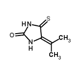 CAS#: 857768-07-1， 4-Isopropylidene-5-thioxo-2-imidazolidinone