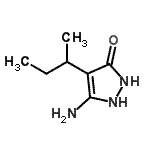 CAS#: 857988-45-5， 5-Amino-4-sec-butyl-1,2-dihydro-3H-pyrazol-3-one