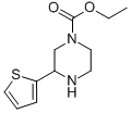 structure of CAS# 85803-50-5, 3-Thiophen-2-Yl-Piperazine-1-Carboxylic Acid Ethyl Ester;3-Thiophen-2-Yl-Piperazine-1-Carboxylic Acid Ethyl Ester, 95+%;3-THIOPHEN-2-YL-PIPERAZINE-1-CARBOXYLIC ACID ETHYL ESTER;3-Thien-2-Yl-Piperazine-1-Carboxylic Acid Ethyl Ester