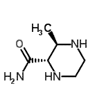 CAS#: 85817-24-9， (2S,3R)-3-Methyl-2-piperazinecarboxamide