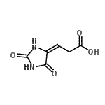 CAS#: 858222-19-2， (3E)-3-(2,5-Dioxo-4-imidazolidinylidene)propanoic acid