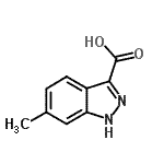 CAS#: 858227-12-0， 6-Methyl-1H-indazole-3-carboxylic acid