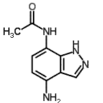 CAS#: 858227-47-1， N-(4-Amino-1H-indazol-7-yl)acetamide