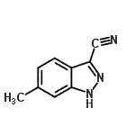 CAS#: 858227-54-0， 6-Methyl-1H-indazole-3-carbonitrile