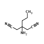 CAS#: 858252-06-9， 3-Amino-3-propylpentanedinitrile