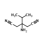 CAS#: 858252-08-1， 3-Amino-3-isopropylpentanedinitrile