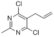 结构式 CAS# 85826-33-1, 5-烯丙基-4,6-二氯-2-甲基嘧啶