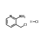 CAS#: 858431-27-3， 3-(Chloromethyl)-2-pyridinamine hydrochloride (1:1)