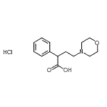 CAS#: 858454-17-8， 4-(4-Morpholinyl)-2-phenylbutanoic acid hydrochloride (1:1)