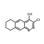 CAS#: 858507-58-1， 3-Chloro-6,7,8,9-tetrahydrobenzo[g]cinnolin-4-ol